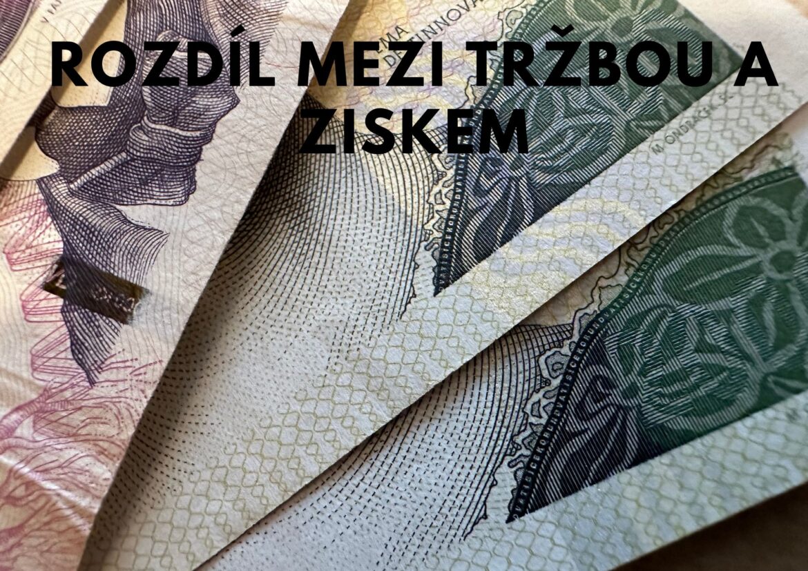 Rozdíl mezi tržbou a ziskem